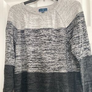Karen Scott Cotton Sweater Size L